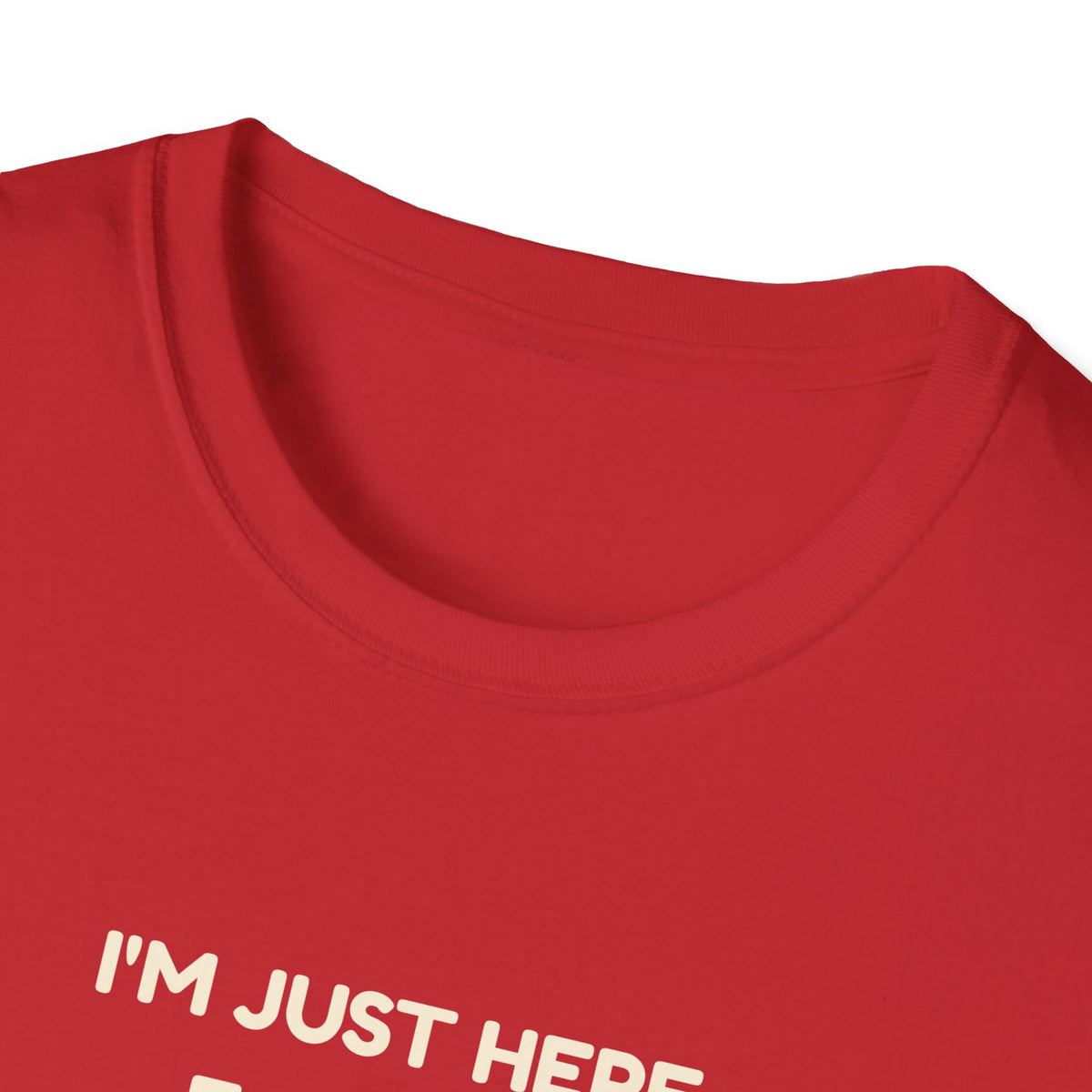 I'm Just Here for the Christmas Cookies – Funny Gingerbread Christmas T-Shirt