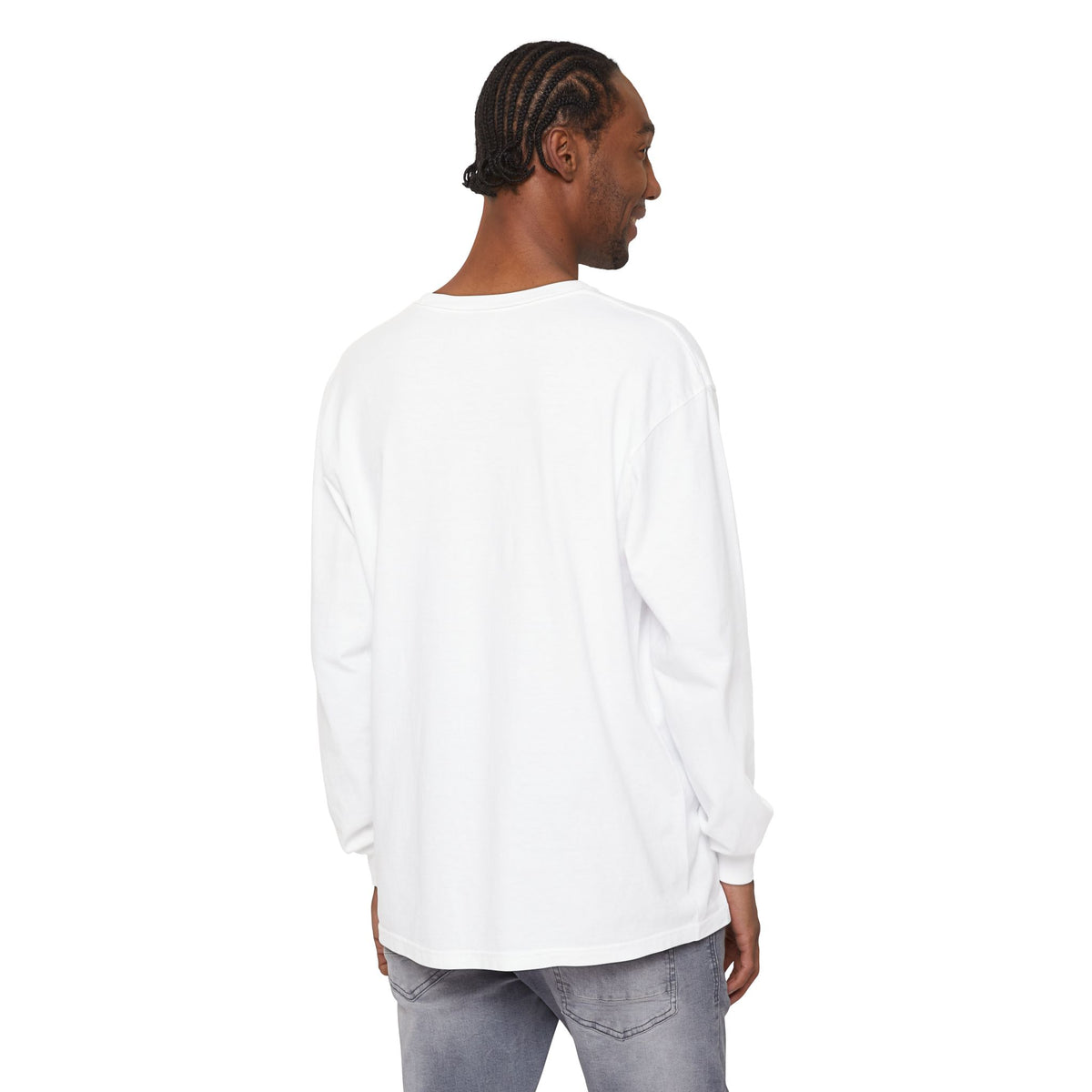 Gobble Till You Wobble – Retro Thanksgiving Turkey Comfort Colors Long-Sleeve T-Shirt