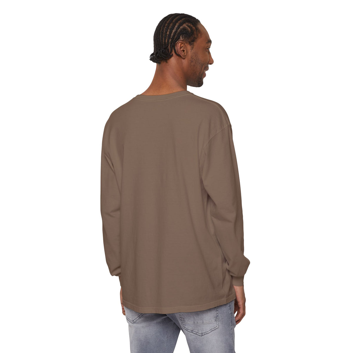 Gobble Till You Wobble – Retro Thanksgiving Turkey Comfort Colors Long-Sleeve T-Shirt