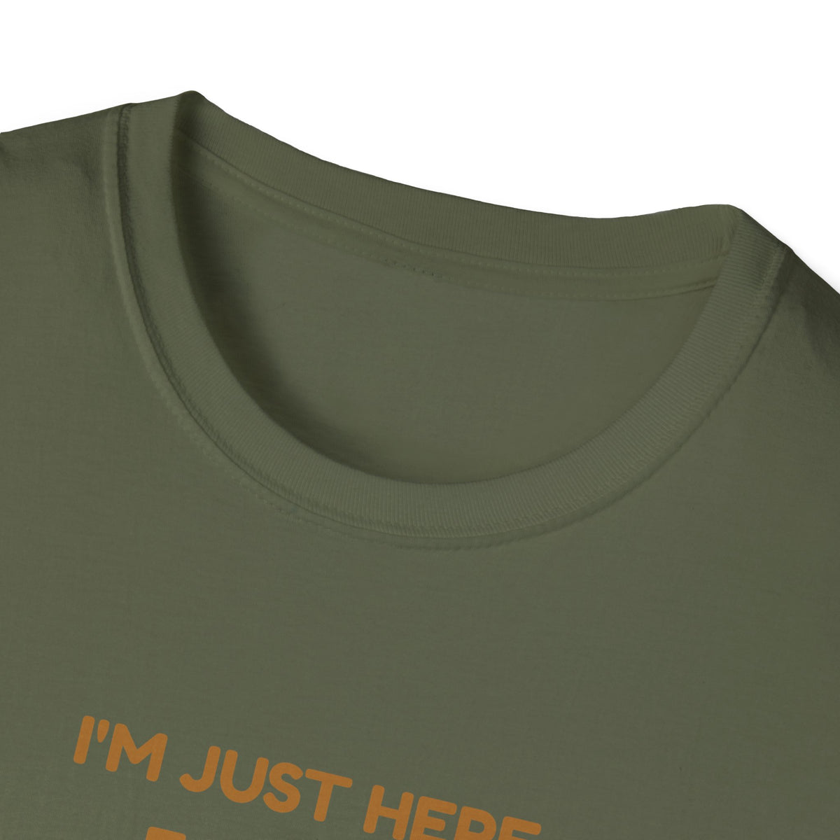 I'm Just Here for the Christmas Cookies – Funny Gingerbread Christmas T-Shirt
